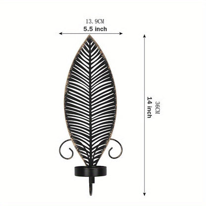 Leaf-Pattern Wall Lamps - Atmospheric Decoration for Every Room
