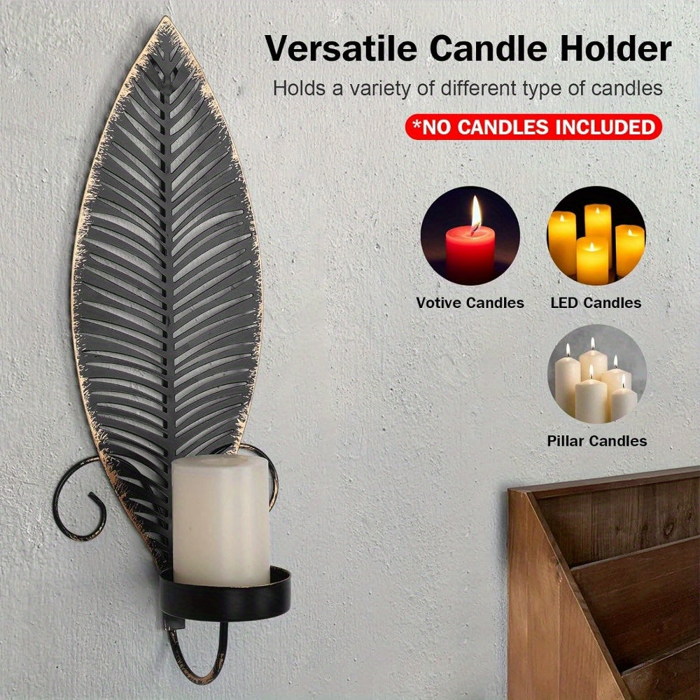 Leaf-Pattern Wall Lamps - Atmospheric Decoration for Every Room