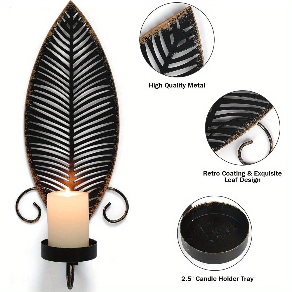 Leaf-Pattern Wall Lamps - Atmospheric Decoration for Every Room