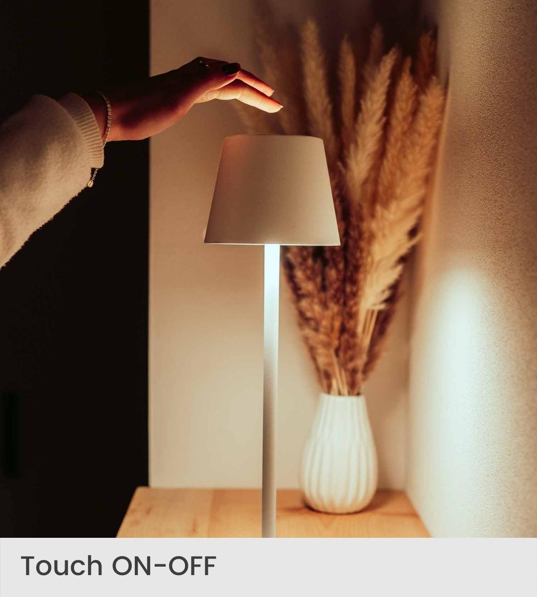 LumiTouch Table Lamp – Dimmable LED with Touch control