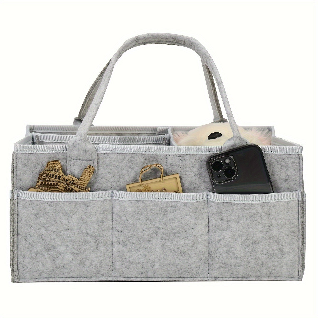 MamaOrganize Diaper Bag Storage Basket - Convenient and Stylish for Parents