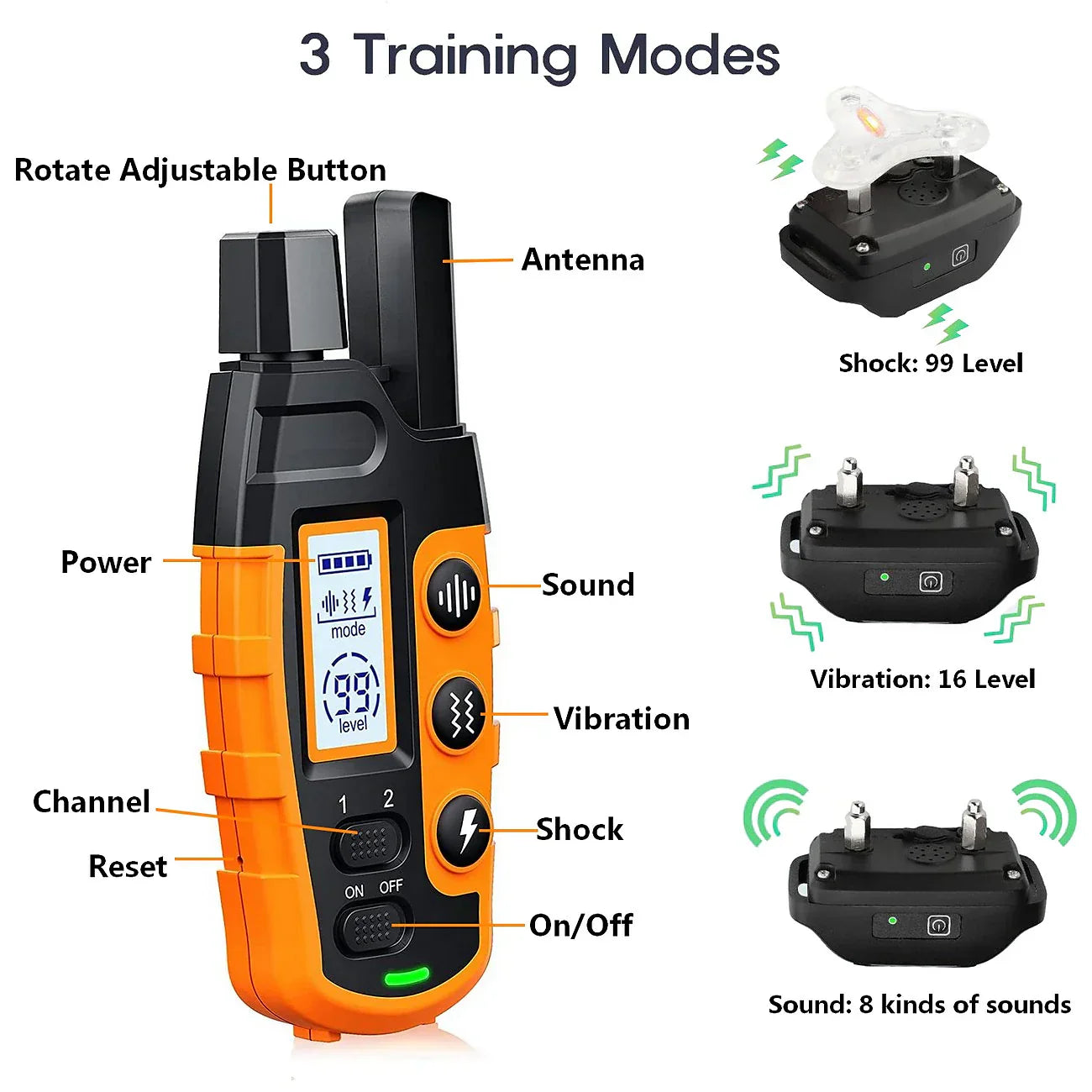 Maximum Control Training Collar - For Effective Training