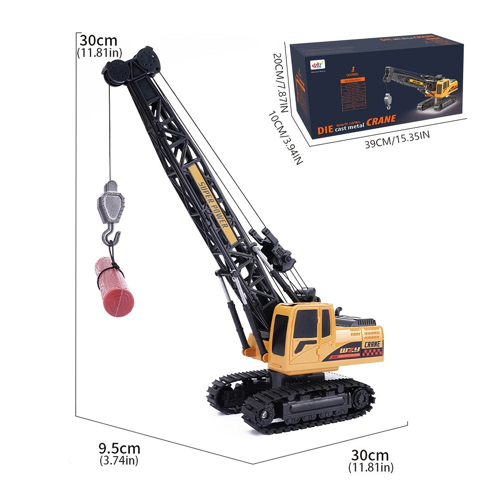 MegaLift RC Crane - Powerful 360° Steerable Construction Crane