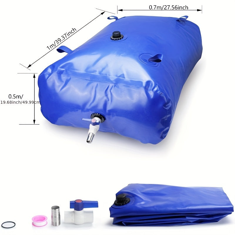 MegaStore Water Storage Bag - Durable and foldable for garden and emergency situations