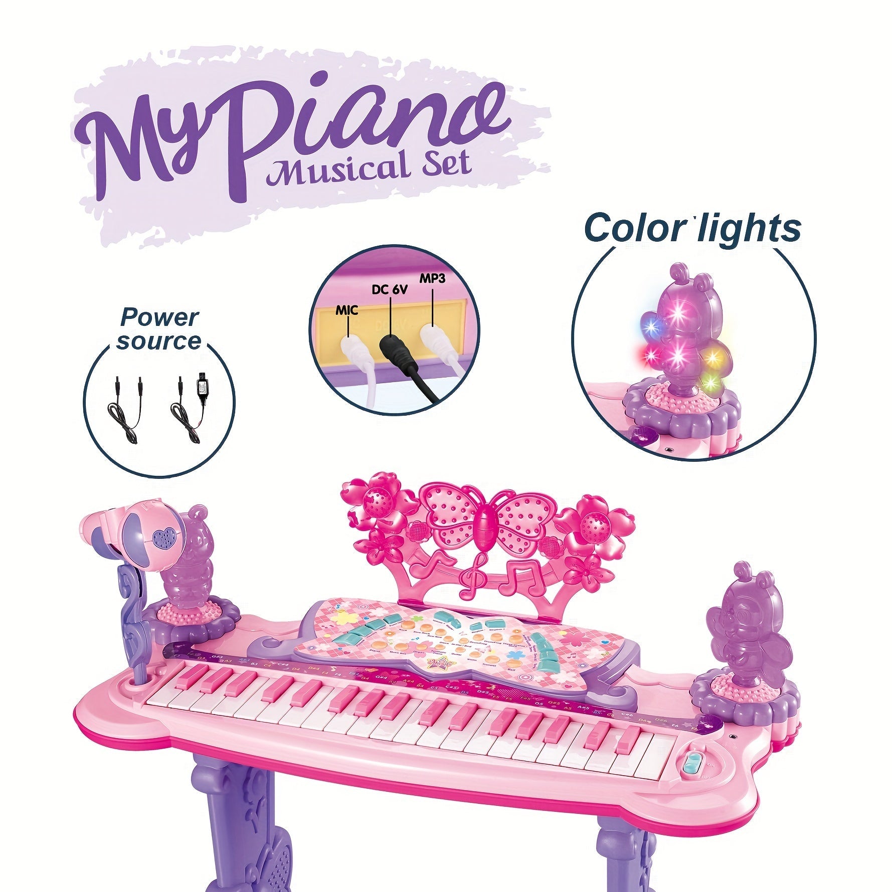 Melody Magic Play Keyboard - For Musical Development and Fun