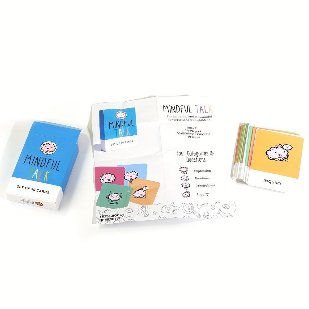 Mindful Conversation Cards - For Deep and Meaningful Conversations