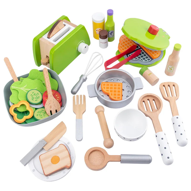 Mini Chef Kitchen Playset - Creative and Educational Cooking Fun for Kids