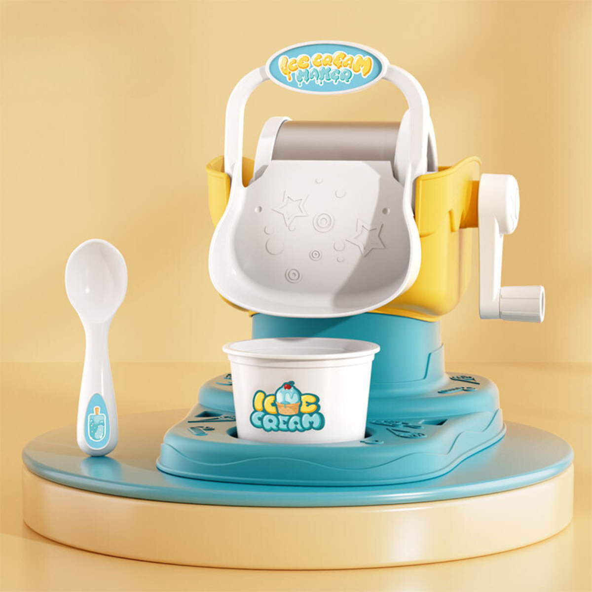Mini Ice Cream Machine Playset – Make Your Own Ice Cream Fun!