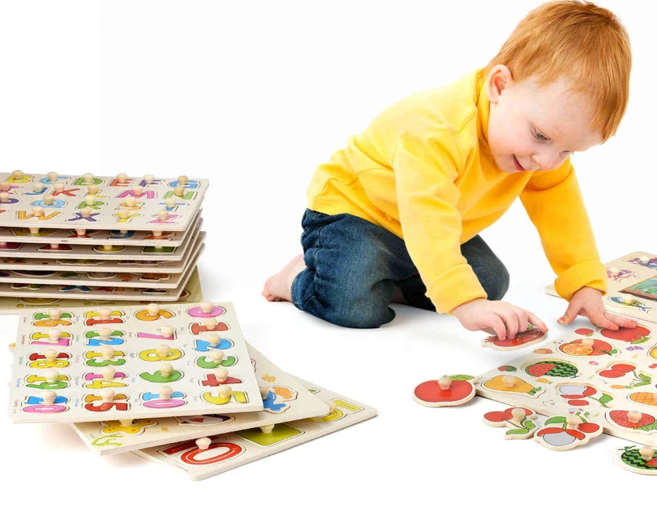 Montessori Wooden Puzzles