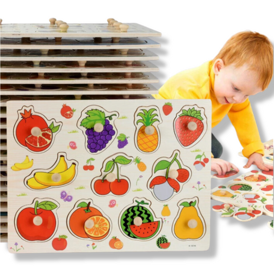 Montessori Wooden Puzzles