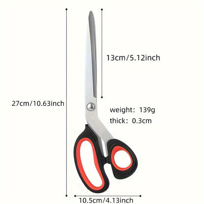 Multifunctional Stainless Steel Pizza Scissors with Comfort Grip – Easily Cut Pizza and More