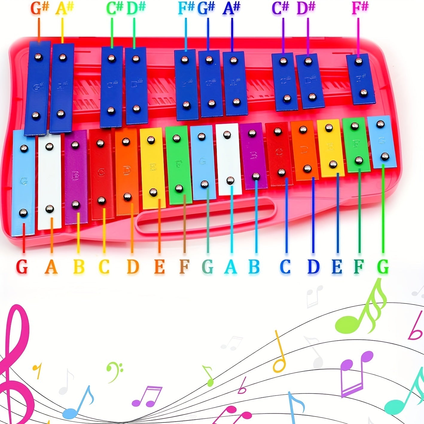 Musical Vibes Xylophone - For Creative Playing and Learning