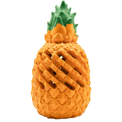 Pineapple Treat Dispensing Dog Toy for Aggressive Chewer