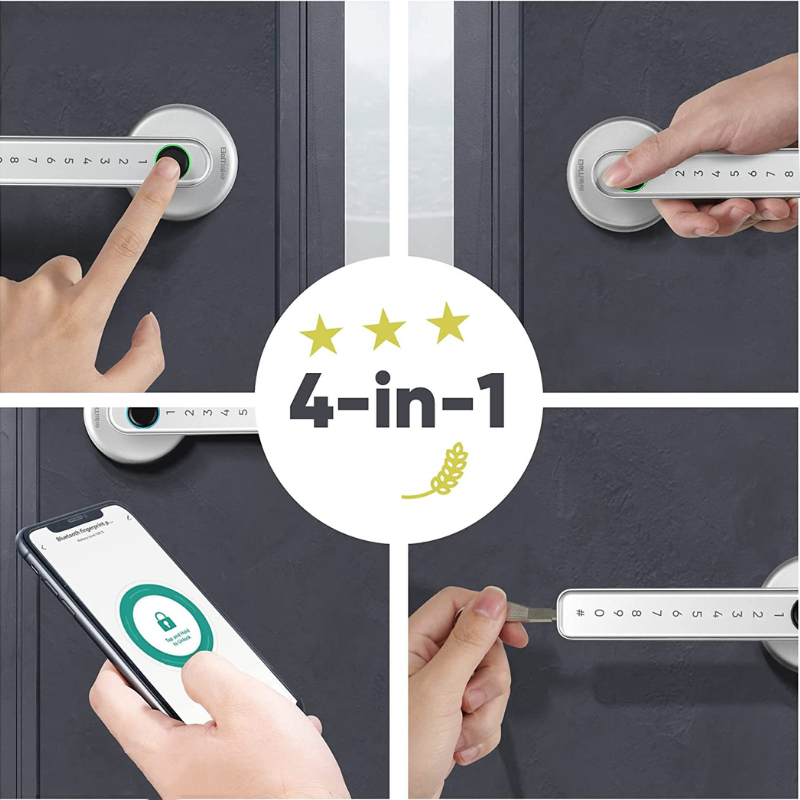 Smart Door Knob with Fingerprint - Safety and Convenience in One