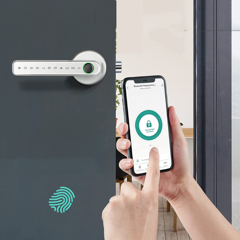 Smart Door Knob with Fingerprint - Safety and Convenience in One