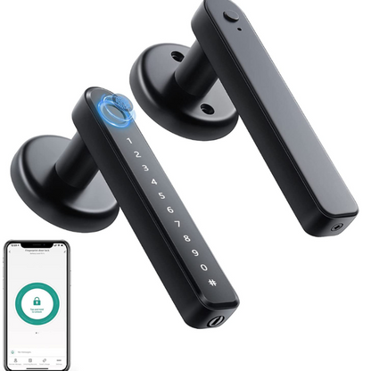 Smart Door Knob with Fingerprint - Safety and Convenience in One