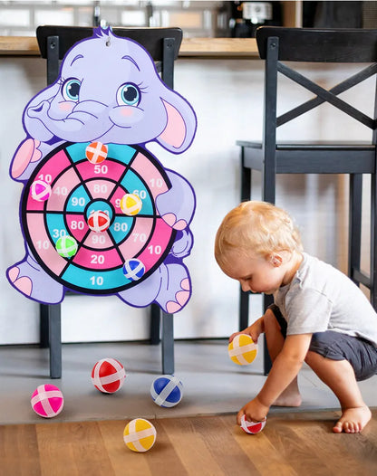 Sticky Ball Dart Board