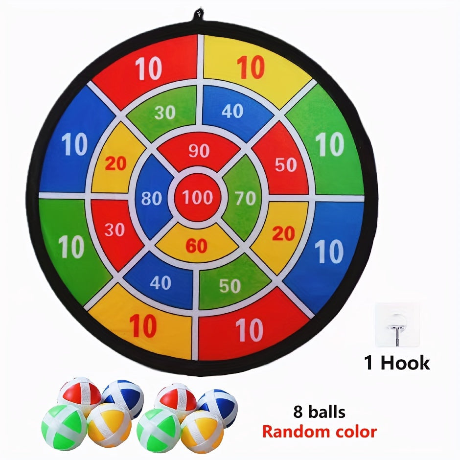 Sticky Dart Ball Set - Interactive Family Dart Board Game for Indoors and Outdoors