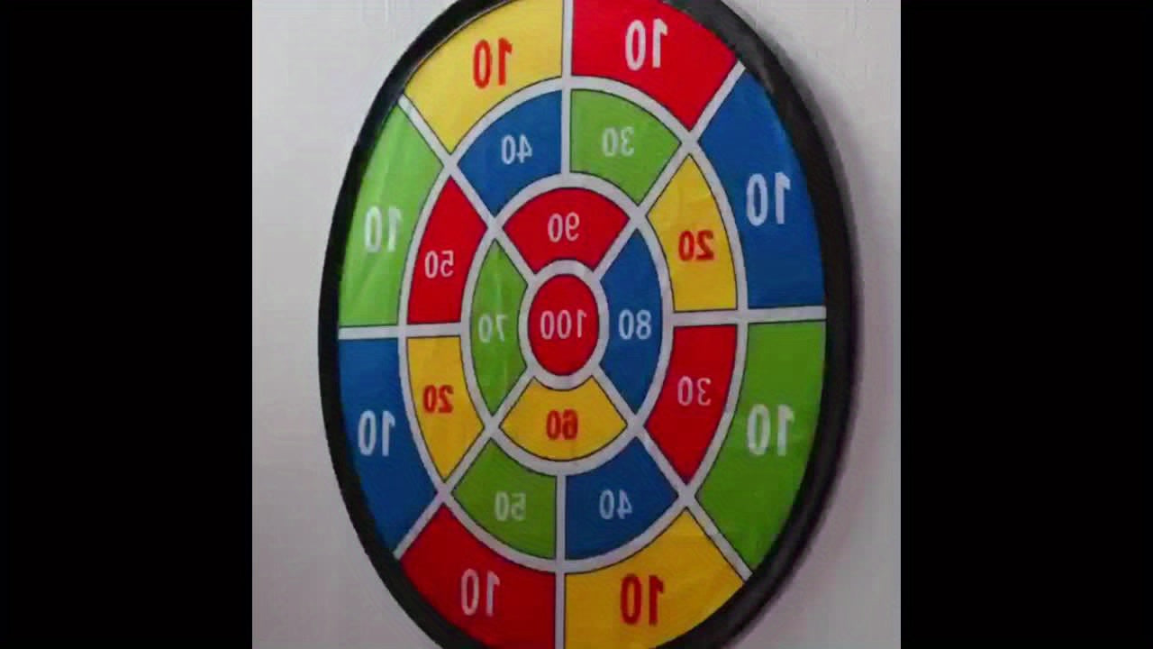 Sticky Dart Ball Set - Interactive Family Dart Board Game for Indoors and Outdoors