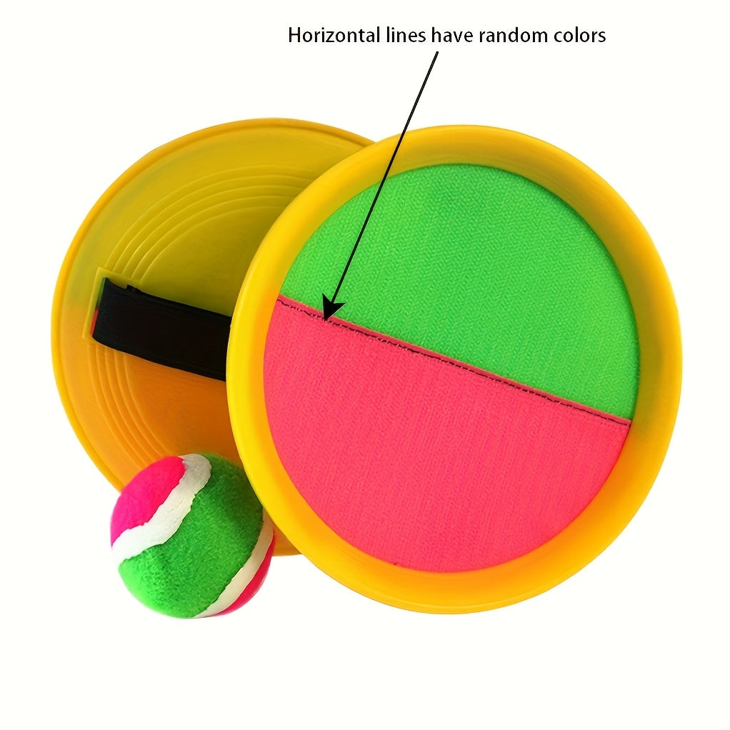 Throwing and Catching Ball Set - Classic Outdoor Fun for Families and Children