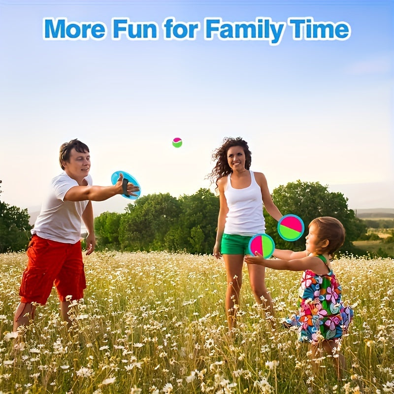 Throwing and Catching Ball Set - Classic Outdoor Fun for Families and Children