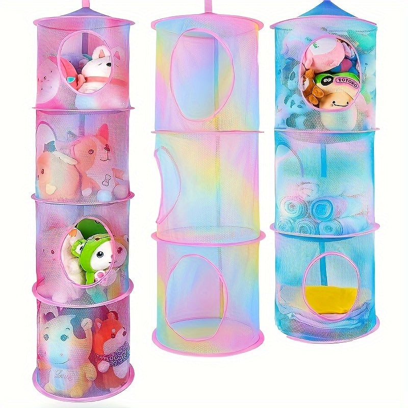 TidyTower 4-Layer Storage Net - Space Saving and Multifunctional