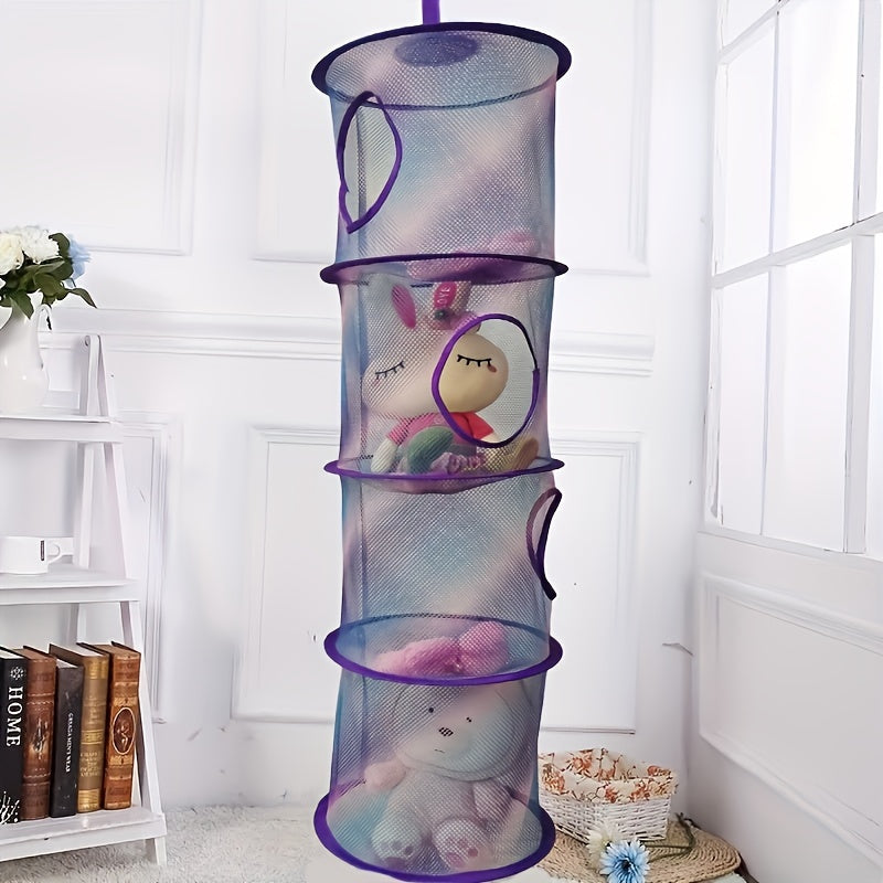 TidyTower 4-Layer Storage Net - Space Saving and Multifunctional