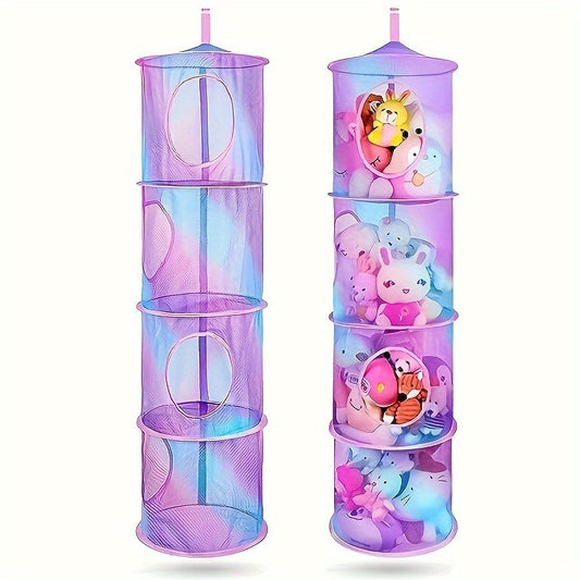 TidyTower 4-Layer Storage Net - Space Saving and Multifunctional
