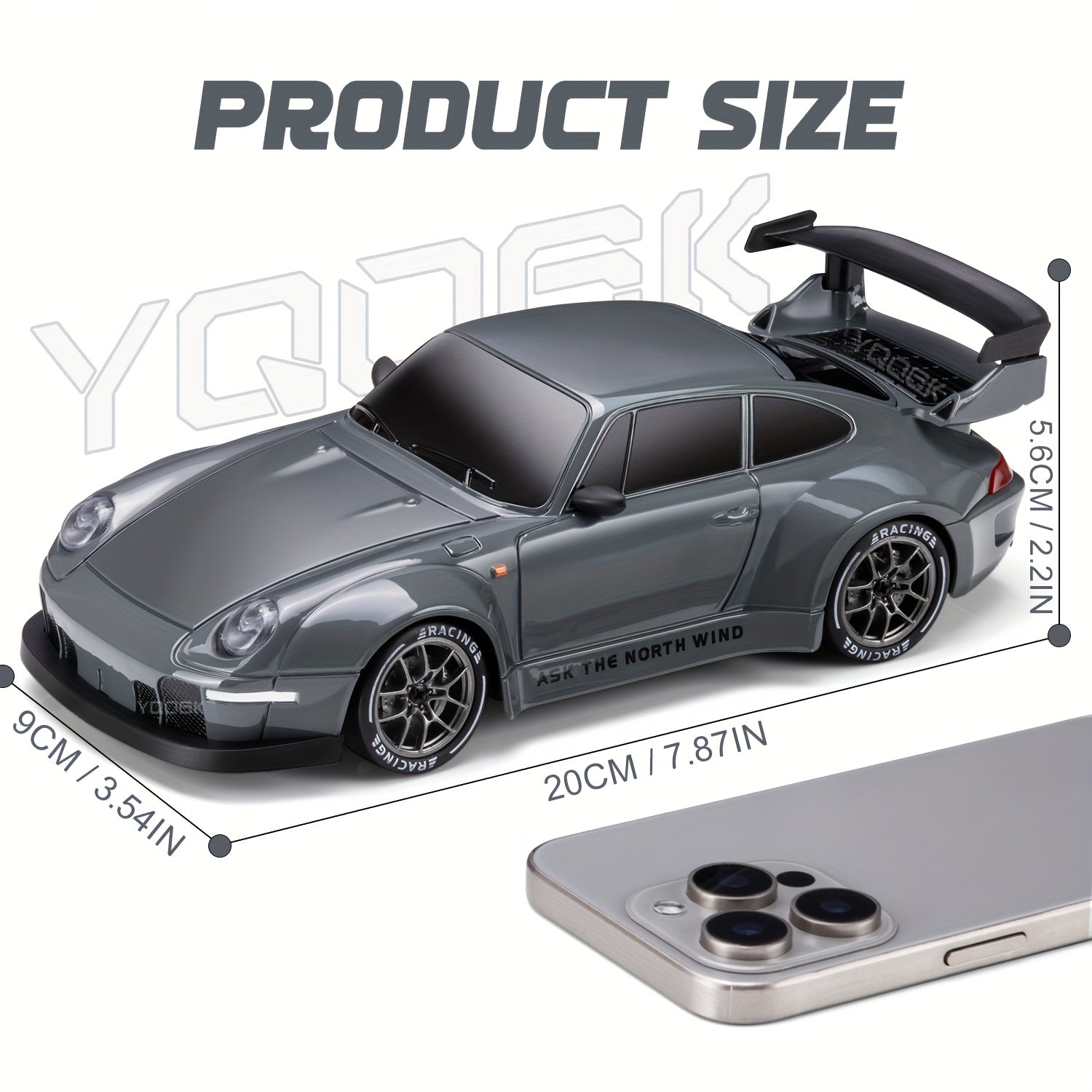 Ultimate Drift Racer 1:24 - RC Car with Lighted Wheels