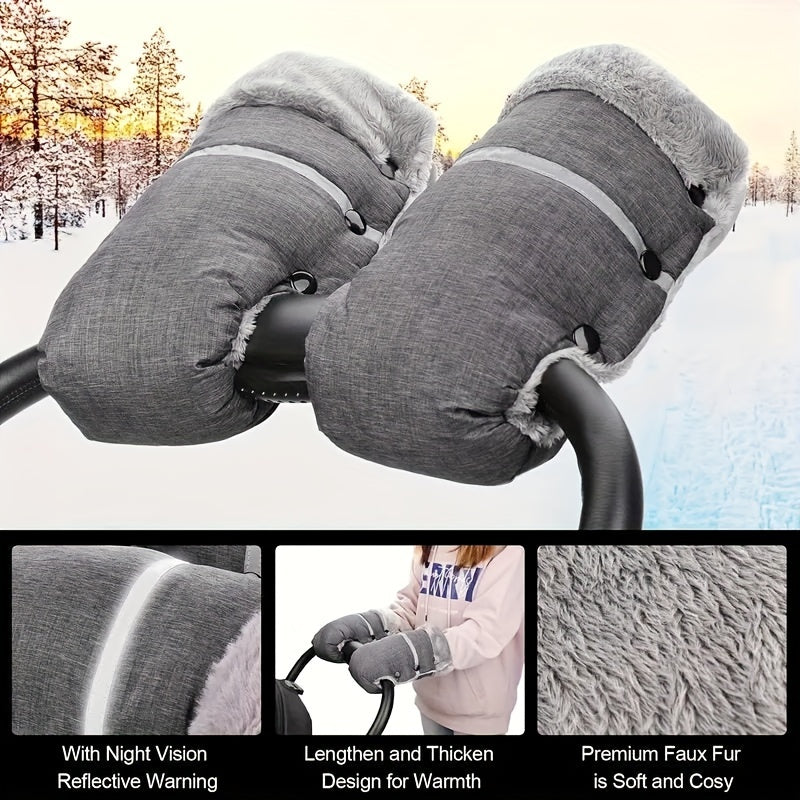 Warm Stroller Gloves - For Comfort and Safety in Winter