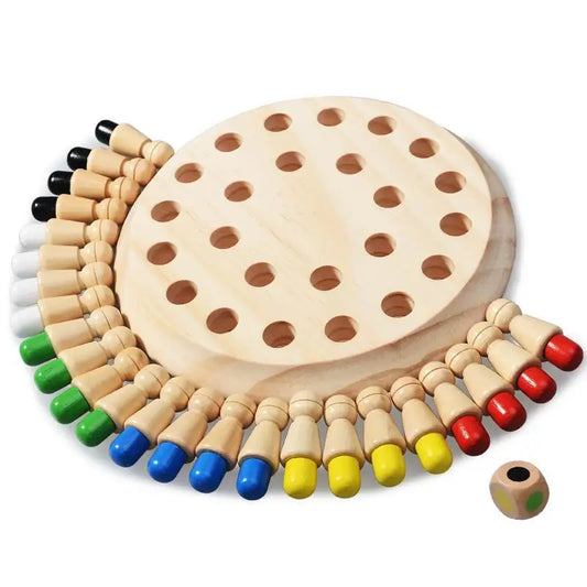 Wooden Coloring Game – Educational and fun
