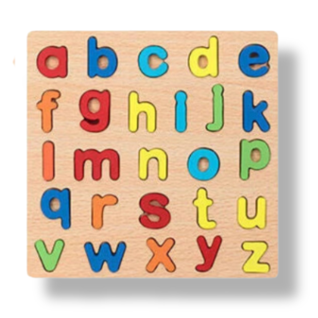 Wooden Puzzles - Alphabet and Numbers